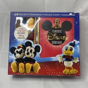 Disney Classic Crochet 12 Projects Featuring Timeless Disney Characters New 2015